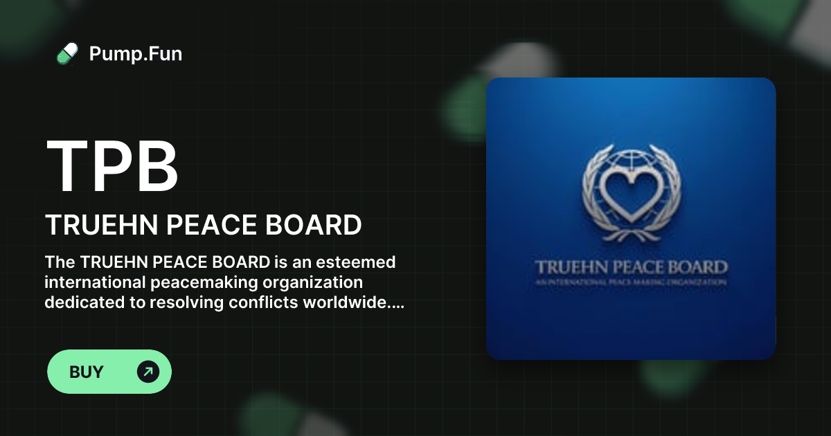 TRUEHN PEACE BOARD (TPB) - Pump