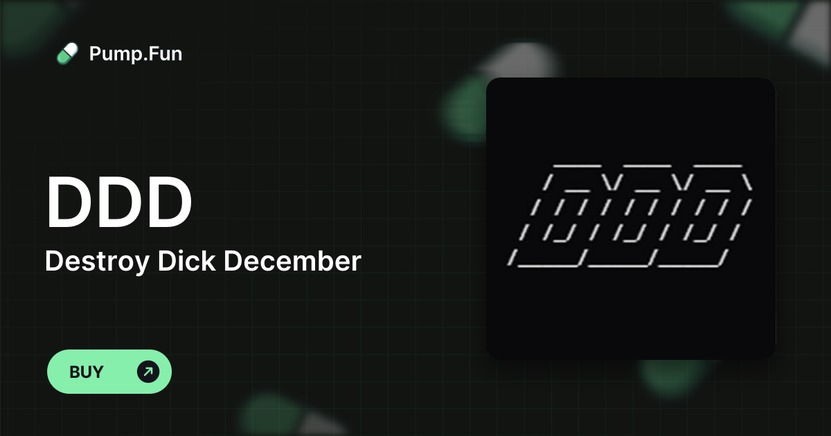 DDD $2.6K | Pump