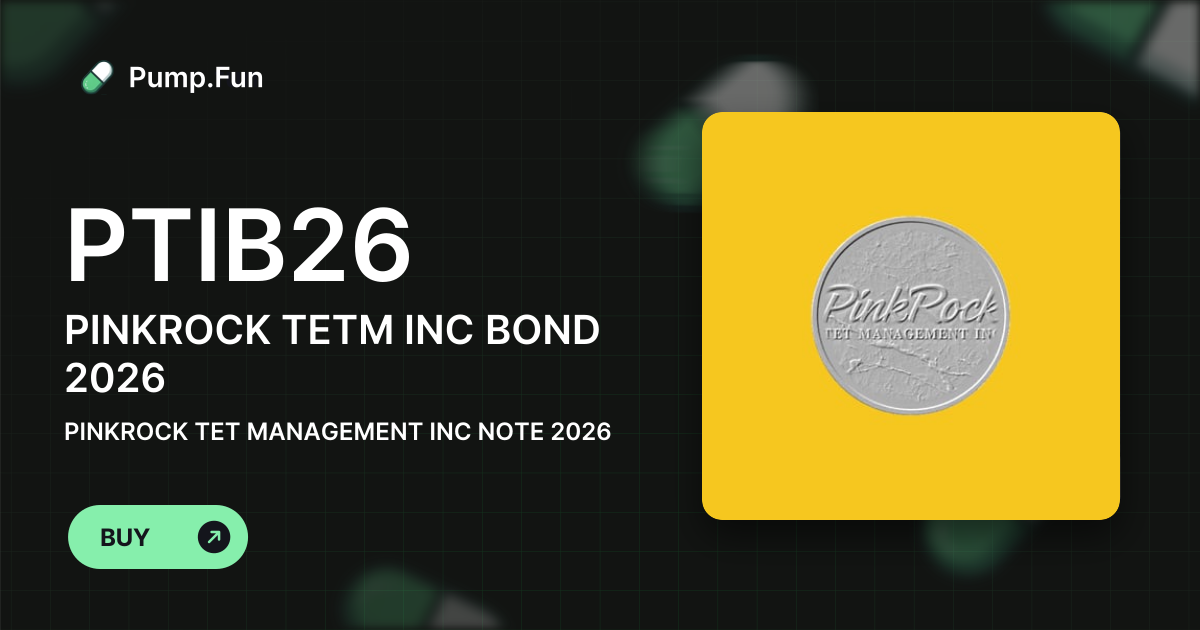 PTIB26 $0 | Pump