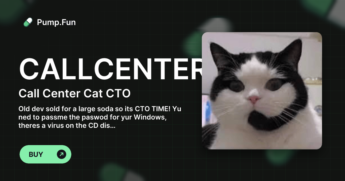 Call Center Cat CTO (CALLCENTER) - Pump
