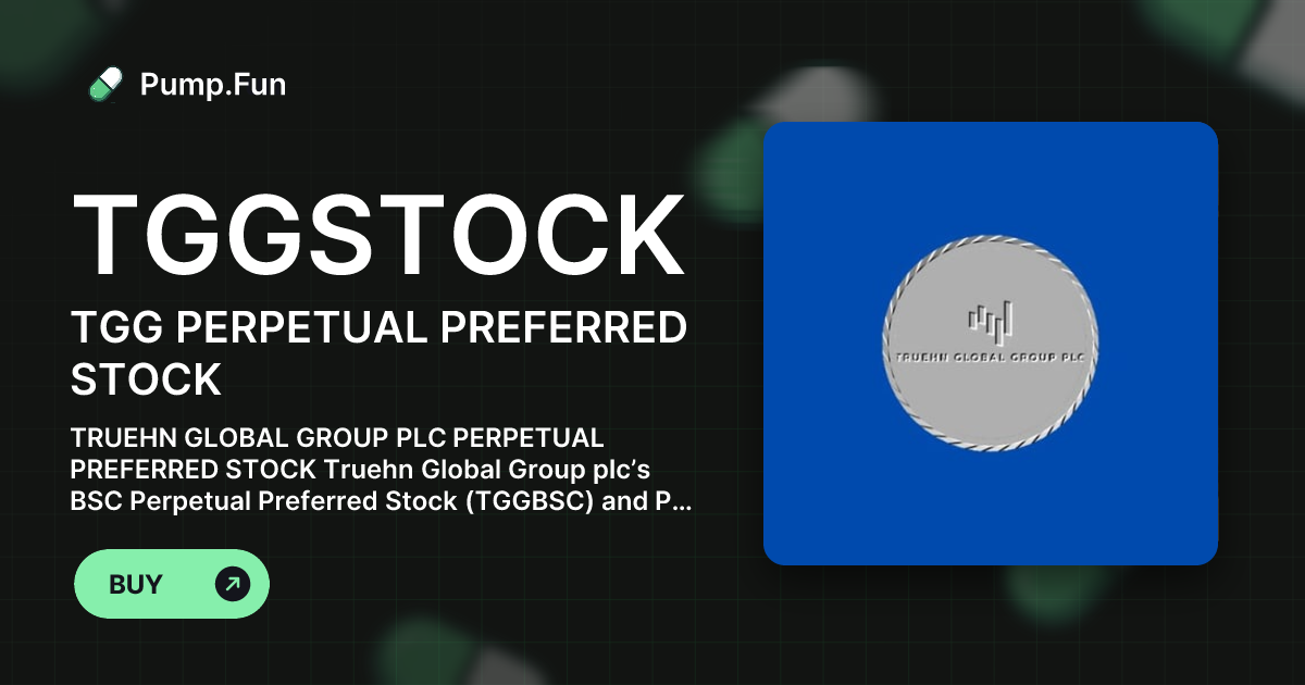 TGGSTOCK $2.45K | Pump