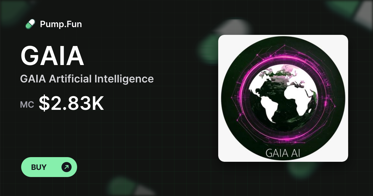 GAIA Artificial Intelligence (GAIA) - Pump