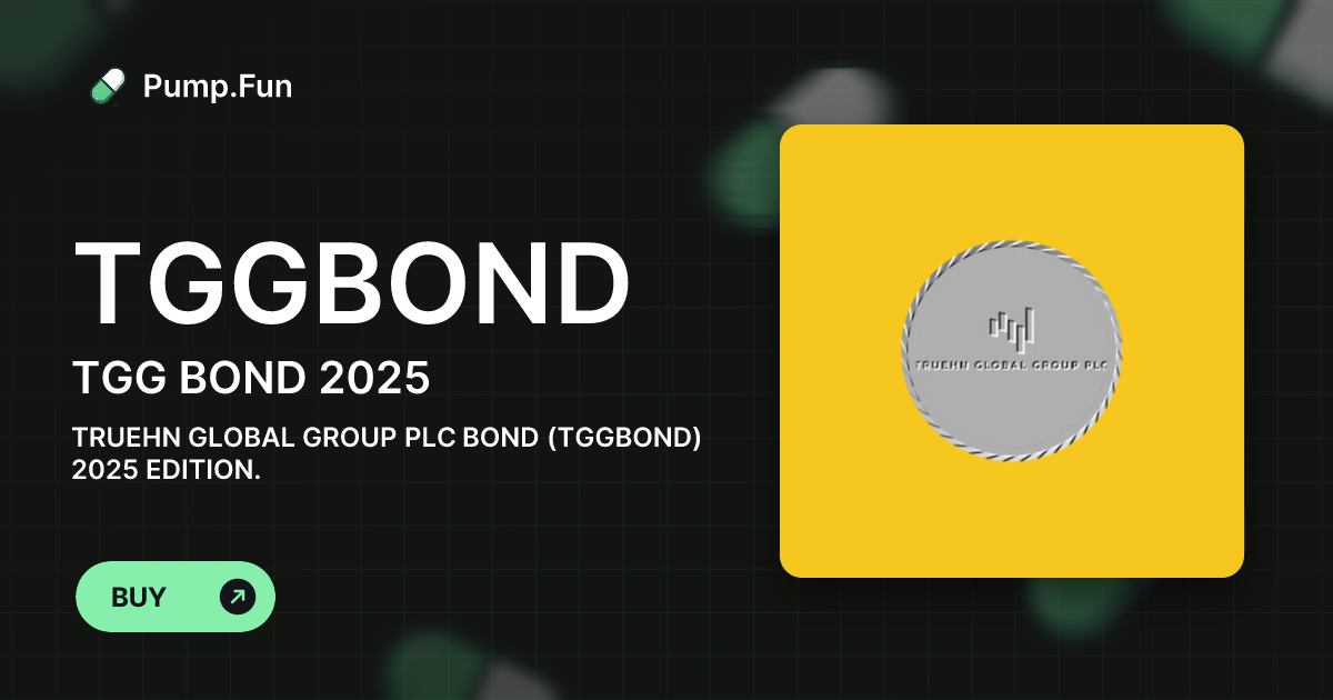 TGGBOND $2.45K | Pump