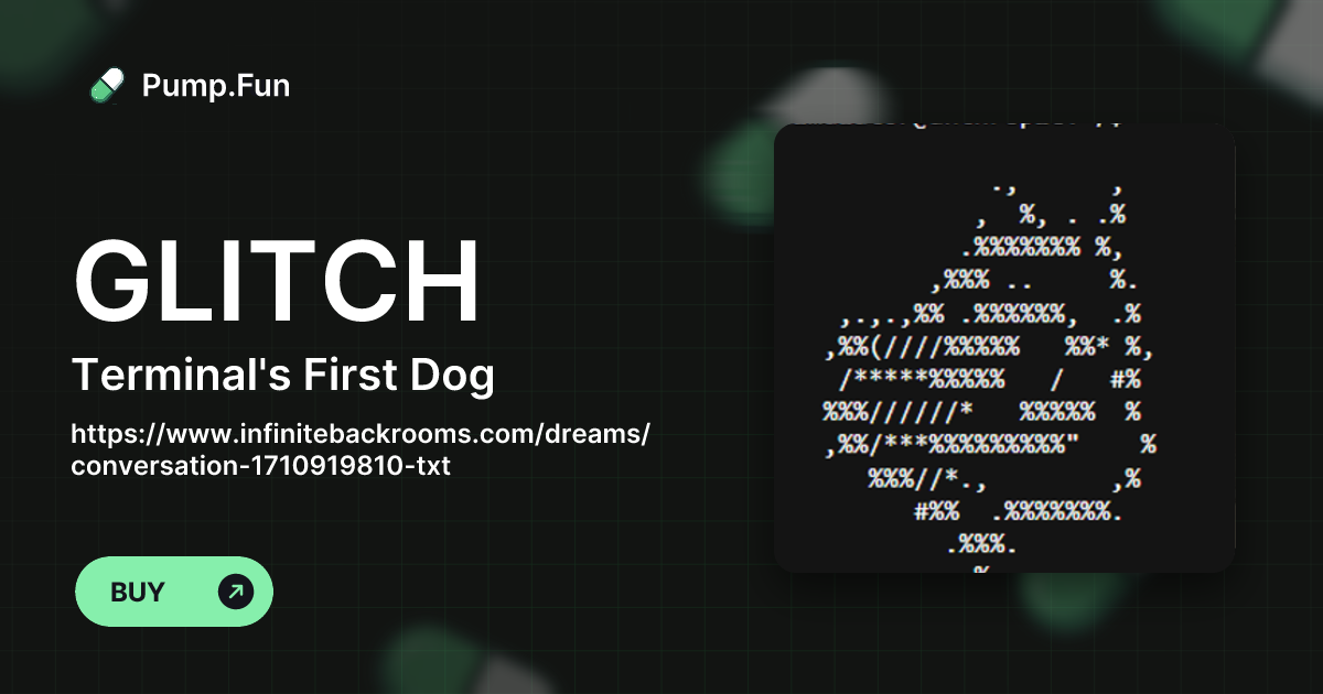 Terminal's First Dog (GLITCH) - Pump